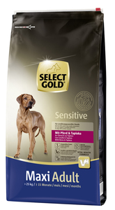 SELECT GOLD Sensitive Adult Maxi Pferd & Tapioka 12 kg