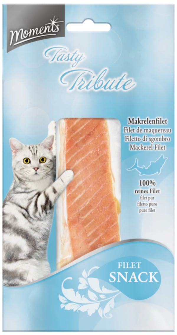 Bild 1 von MOMENTS Filet Snack 10x30g Tasty Tribute Makrelenfilet