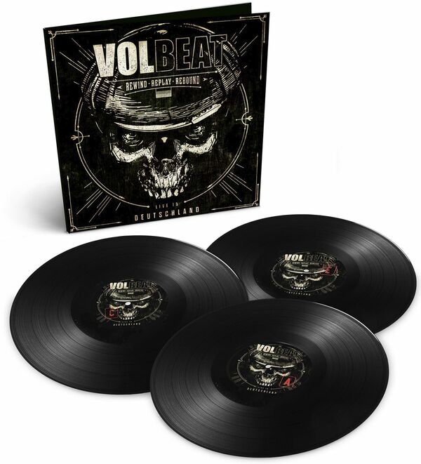 Bild 1 von Volbeat Rewind, replay, rebound: Live in Deutschland LP multicolor