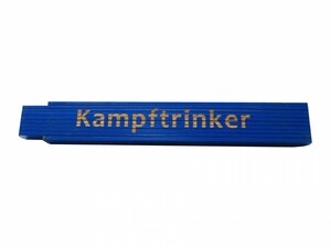 Zollstock Kampftrinker 2 m, blau