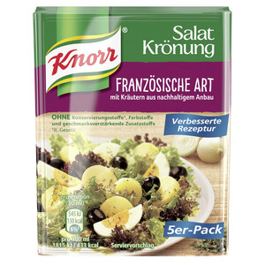 Knorr Salatkrönung Französische Art 5x 8 g