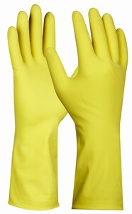 Gebol Handschuh Latex Haushalt Größe: L, 2 Paar