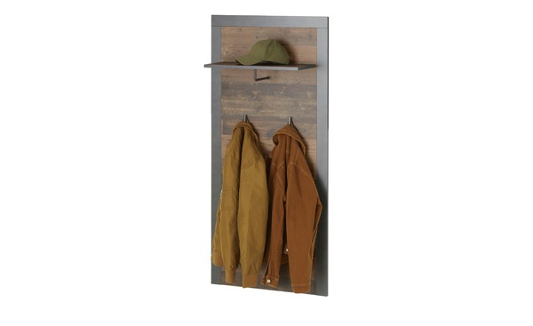 Bild 1 von Garderobenpaneel holzfarben Maße (cm): B: 68 H: 148 T: 25 Garderoben & Kleiderstangen