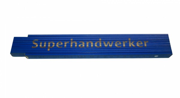 Bild 1 von Zollstock Superhandwerker 2 m, blau