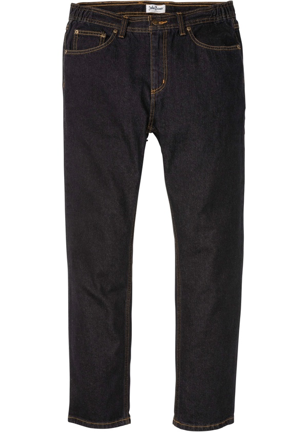 Bild 1 von Classic Fit Jeans mit seitlichem Dehnbund, Straight