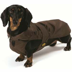 Fashion Dog - Hundemantel speziell für Dackel - Braun - 43 cm