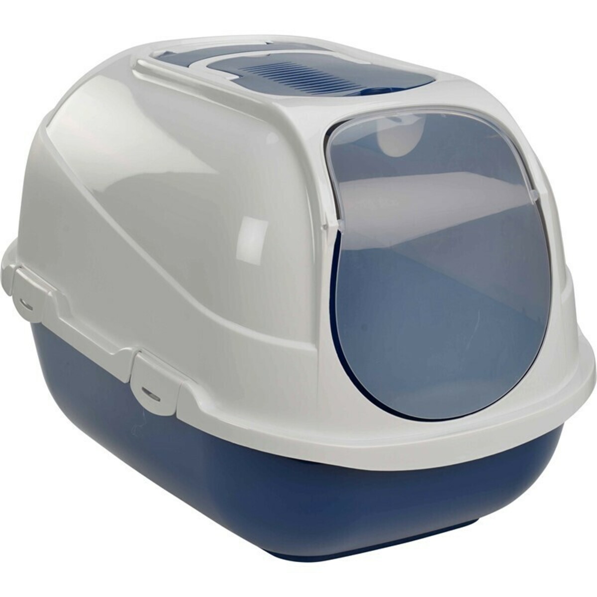 Bild 1 von AniOne Katzentoilette Mega Comfy L Dunkelblau