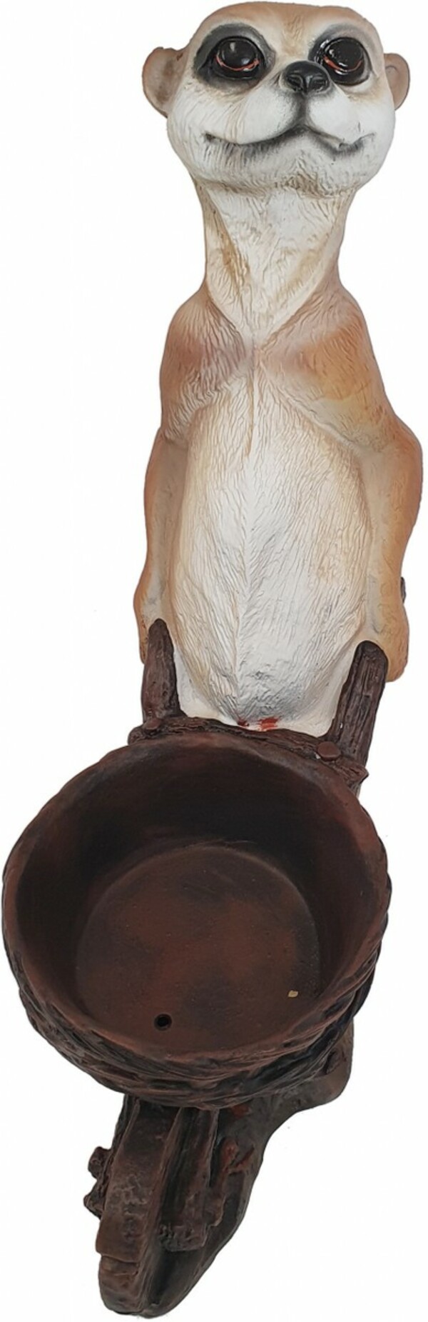 Bild 1 von Dekofigur Erdmännchen mit Karre vorne