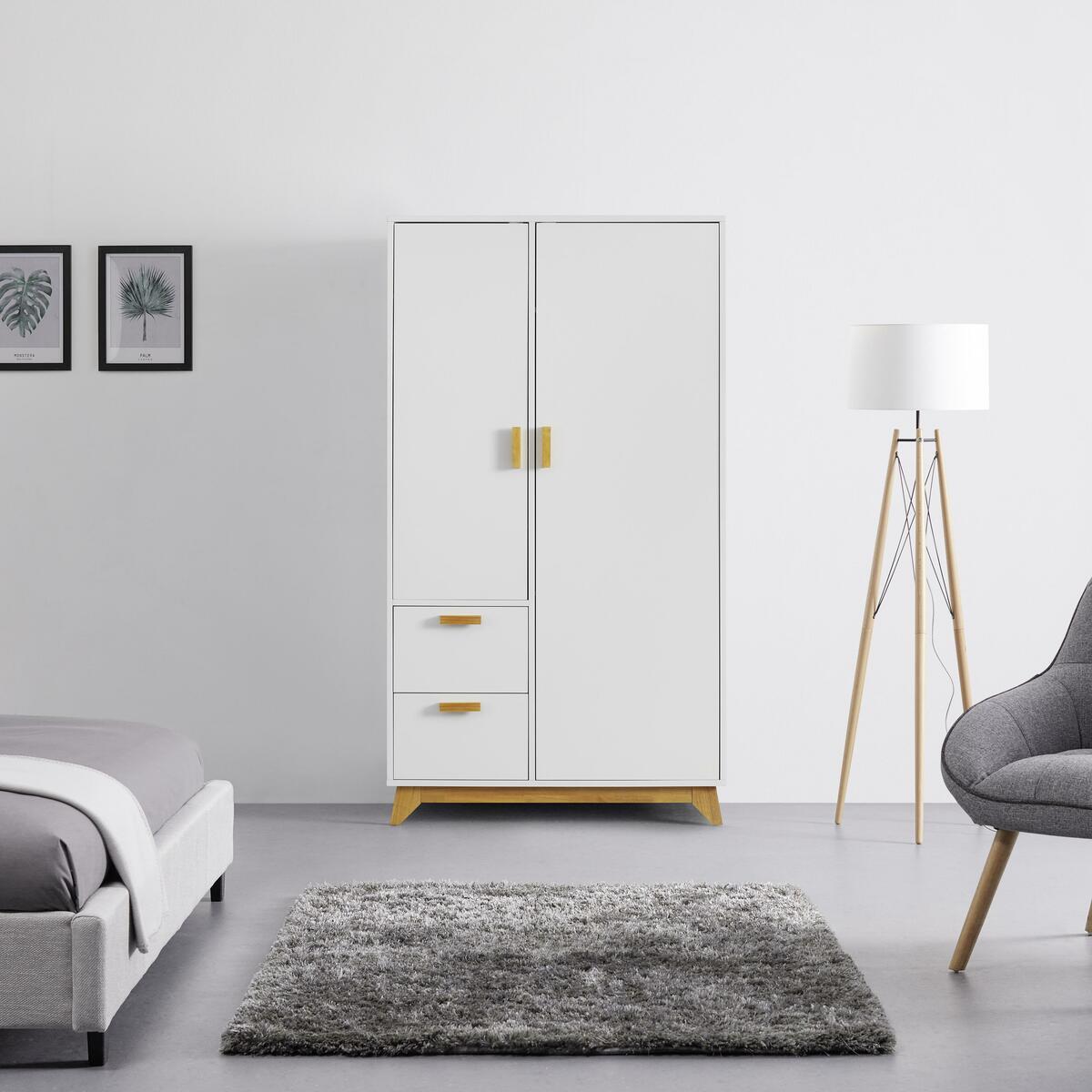 Bild 1 von KLEIDERSCHRANK in weiß 'Milan'