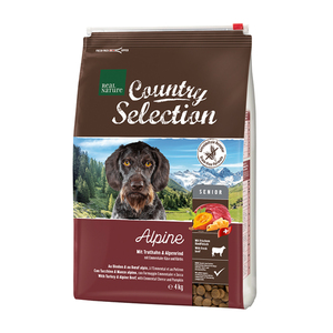 REAL NATURE Country Selection Senior Alpine Truthahn & Alpenrind 4 kg