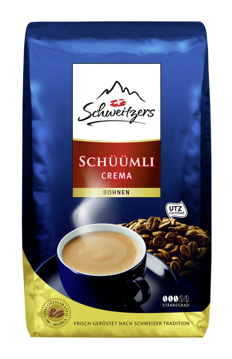 Bild 1 von Schweitzers Schüümli Crema Bohnen 1 kg