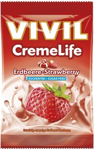 Vivil CremeLife Erdbeere zuckerfrei 110 g