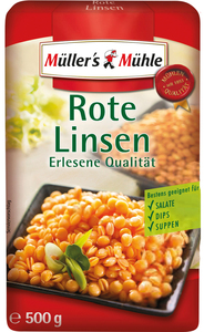 Müller's Mühle Rote Linsen 500 g