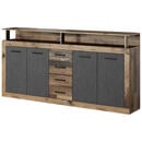 Bild 1 von MID.YOU SIDEBOARD Anthrazit Alteiche