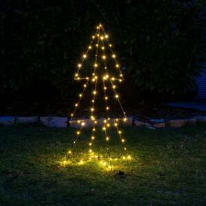 3D LED-Weihnachtsbaum H90cm Lichterbaum Leuchttanne Leuchtbaum Weihnachtsdeko