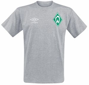Werder Bremen Umbro Crew Neck Tee T-Shirt heather grey