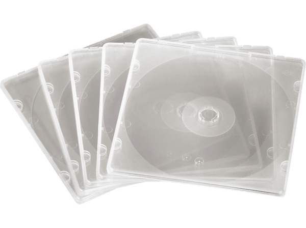 Bild 1 von HAMA 20er Pack CD-Slim-Boxen Transparent