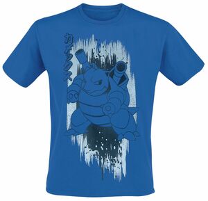 Pokémon Turtok T-Shirt blau