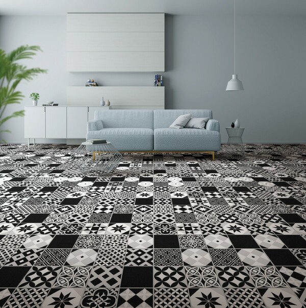 Bild 1 von Vinyl-Designboden Fliese Malaga