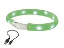 Bild 1 von Nobby LED Leuchthalsband Visible breit grün 25 mm 70 cm Größe L