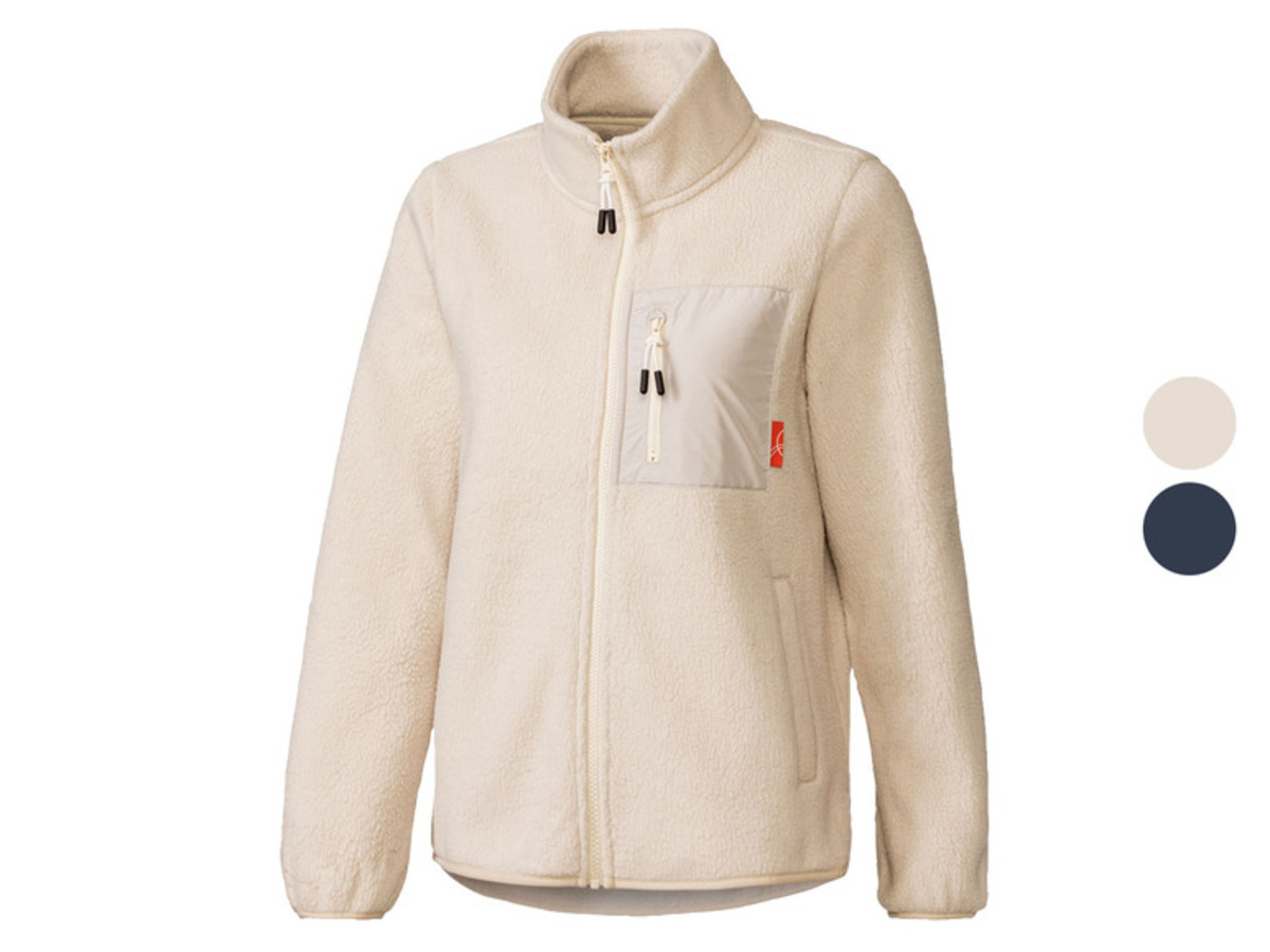 Bild 1 von crivit Damen Jacke weichem Lammfellimitat