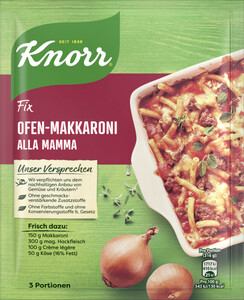 Knorr Fix Ofen-Makkaroni alla Mamma 48 g