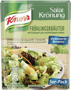 Knorr Salatkrönung Frühlingskräuter 5x 8 g