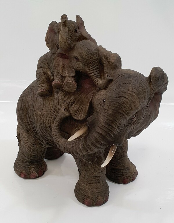 Bild 1 von Dekofigur Elefant 3-er Gruppe 27 x 25 x 13 cm