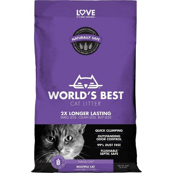Bild 1 von WORLD'S BEST Cat Litter Multiple Lavendel 3,18 kg