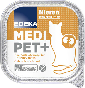 EDEKA Medi Pet+ Nieren reich an Huhn 100G