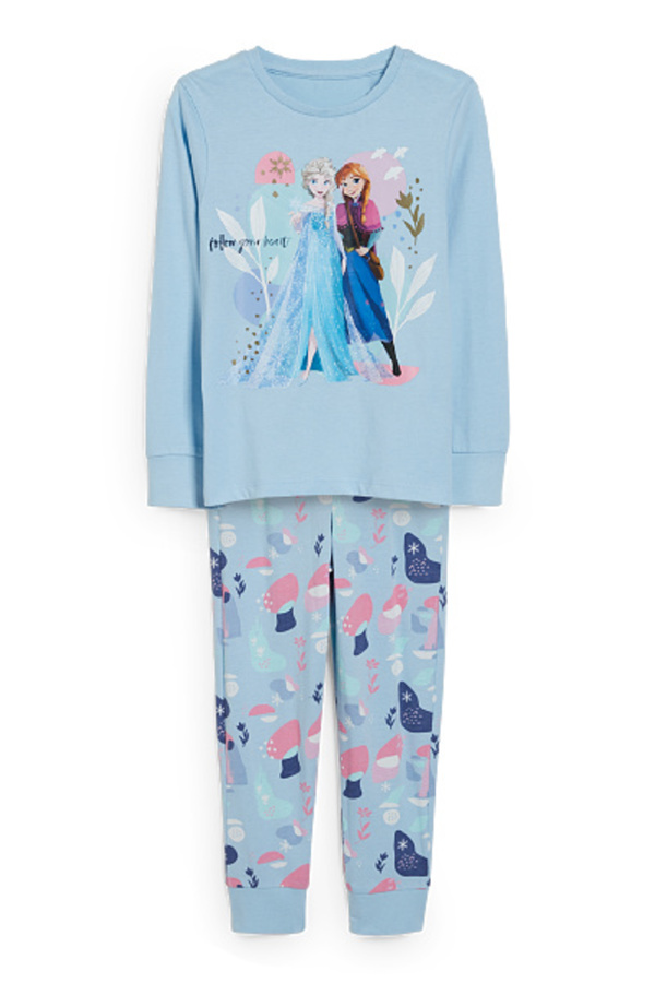 Bild 1 von C&A Die Eiskönigin-Pyjama-2 teilig, Blau, Größe: 98
