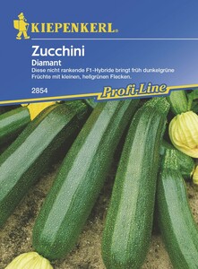 Kiepenkerl Zucchini Diamant, F1
, 
Inhalt reicht für 8 Korn