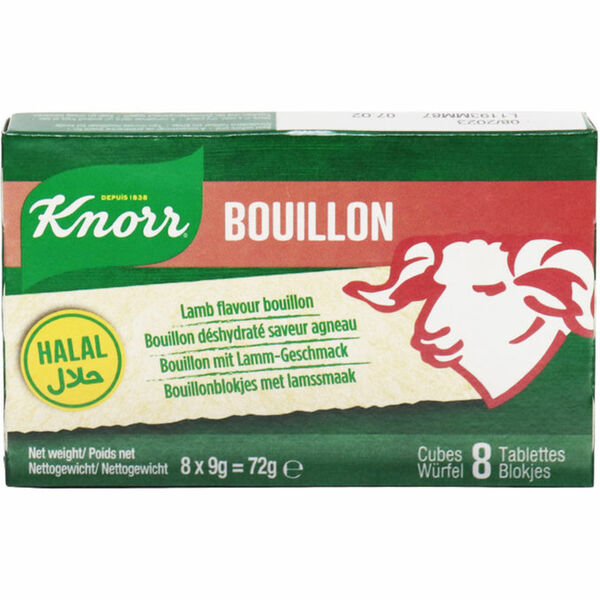 Bild 1 von Knorr Bouillon mit Lamm-Geschmack (Halal)