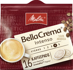 Melitta BellaCrema Kaffeepads vollmundig 16x 6,5 g