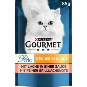Gourmet Perle Genuss in Sauce 24x85g Lachs in Grilllachssauce
