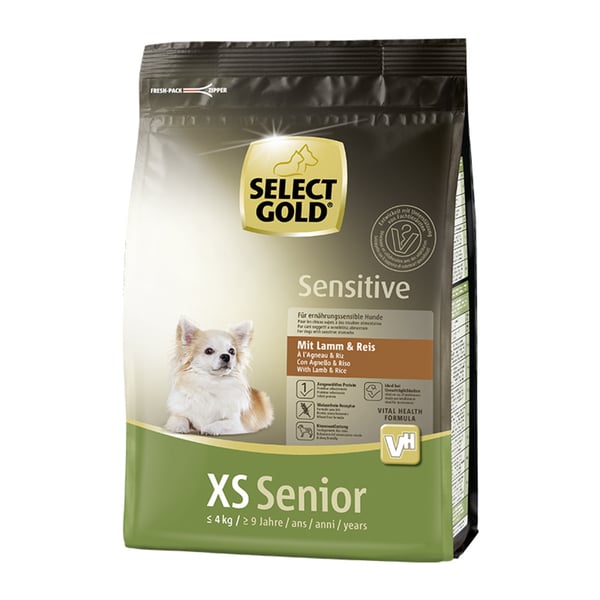 Bild 1 von SELECT GOLD Sensitive XS Senior Lamm & Reis