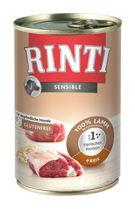 Rinti Sensible 12x400g Lamm & Reis