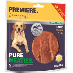 PREMIERE Pure Meaties Huhn XXL 2x250g Vorteilspack