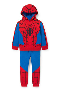 C&A Spider-Man-Set-Hoodie und Jogginghose-2 teilig, Rot, Größe: 98