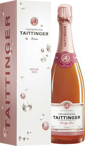 Taittinger Champagner Prestige Brut Rosé Geschenkpackung 0,75L