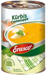 Erasco Kürbis Cremesuppe 390ML
