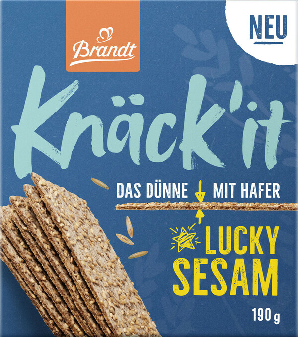 Bild 1 von Brandt Knäck'it Lucky Sesam 190G