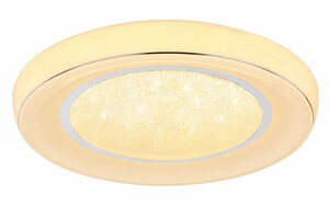 Globo Lighting LED CCT Deckenleuchte Mickey 30 W, dimmbar, Fernbedienung, Ø 66 cm