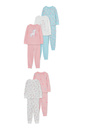 Bild 1 von C&A Multipack 5er-Pyjama-Bio-Baumwolle, Rosa, Größe: 92