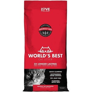 WORLD'S BEST Cat Litter Multiple 6,35 kg