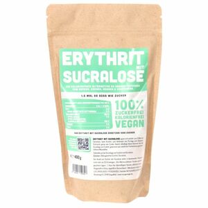 No Sugar Sugar Süßungsmittel Erythrit mit Sucralose