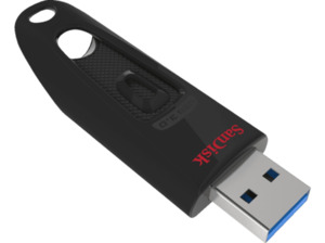SANDISK Ultra, USB-Stick, USB 3.0, 128 GB