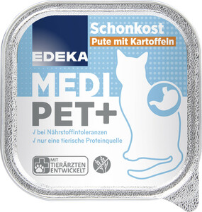 EDEKA Medi Pet Schonkost Pute mit Kartoffeln 100G