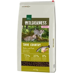 REAL NATURE WILDERNESS Kitten True Country Huhn mit Fisch 7 kg