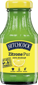 Hitchcock Zitrone Pur - Zitronensaft aus 100% Direktsaft 200 ml